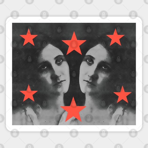 Stars for an actress of yesteryear Sticker by Marccelus